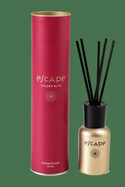 ESCAPE GOLDEN BLISS Aceite Perfumado Dorado, Burdeos