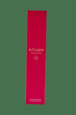 ESCAPE GOLDEN BLISS Incienso 30 Palillos Burdeos