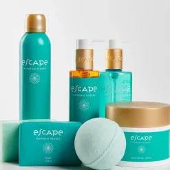 ESCAPE SENSES Espuma De Ducha En Botella Turquesa