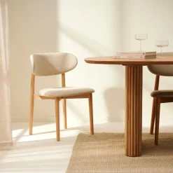 FALCO Silla De Comedor Beis