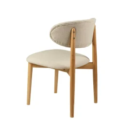 FALCO Silla De Comedor Beis