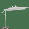 FIJI Parasol Colgante Sin Pie Gris Claro