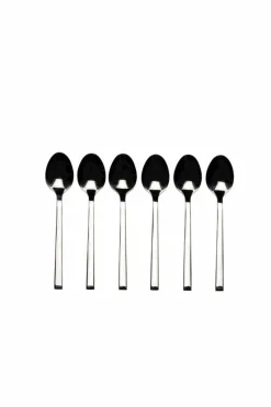 FINE Cucharillas De Café Juego De 6 Plateado