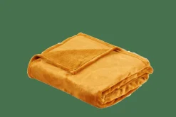 FLANELLA Manta Amarillo Oscuro
