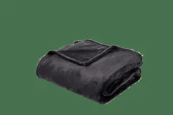 FLANELLA Manta Gris Oscuro