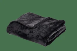 FLANELLA Manta Gris Oscuro