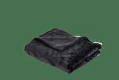 FLANELLA Manta Gris Oscuro