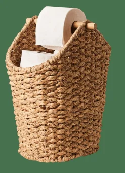 FLORES Soporte Rollos WC Revistero Natural