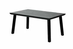 FORMAX Mesa De Jardín Con Patas Negro