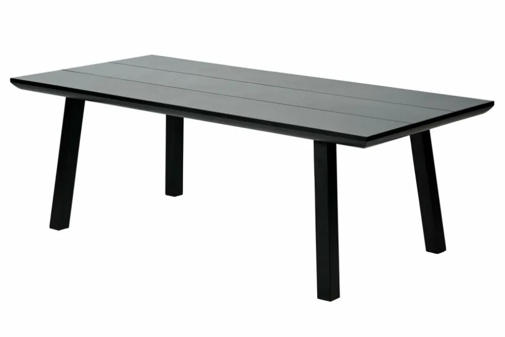 FORMAX Mesa De Jardín Con Patas Negro