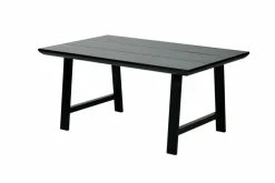 FORMAX Mesa De Jardín Con Patas En A Negro