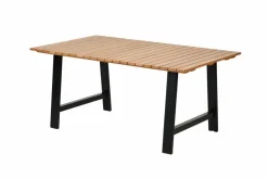 FORMAX Mesa De Jardín Con Patas En A Natural/negro