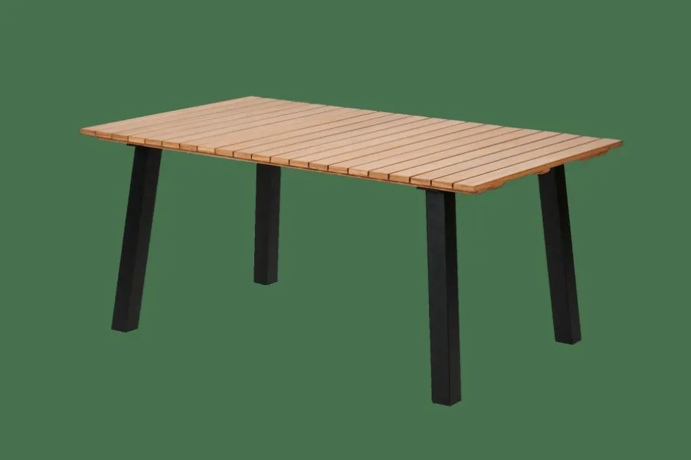 FORMAX Mesa De Jardín Con Patas En X Natural/blanco