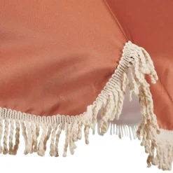 FRANJA Parasol Sin Pie De Sombrilla Naranja