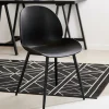 FREYA Silla De Comedor Negro