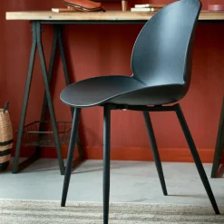 FREYA Silla De Comedor Negro