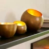 GIMINI Soporte Para Vela Pequeña Cobrizo