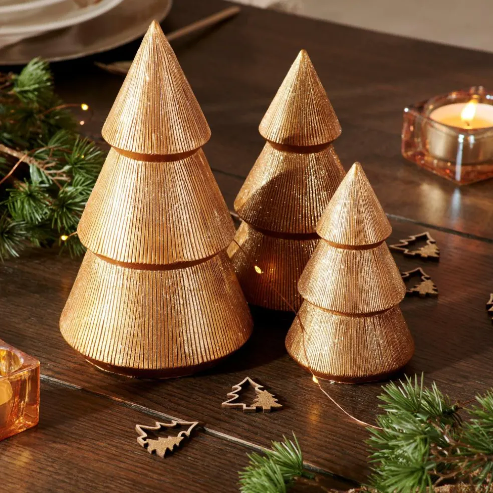 GLAM TREE Decoración Dorado