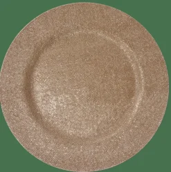 GLITTER Plato Deco Dorado
