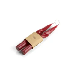 GLOSSY Vela J/2 Rojo Oscuro