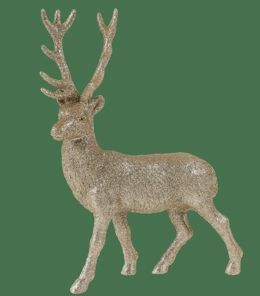 GOLD DEER Decoración Dorado
