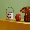 HALLOWEEN Portavelas Blanco