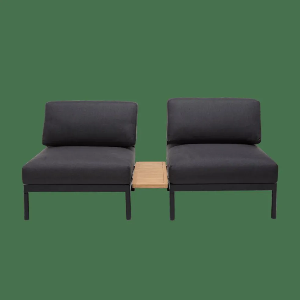 HANNA Lounge Butaca Negro
