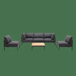 HANNA Lounge Butaca Negro