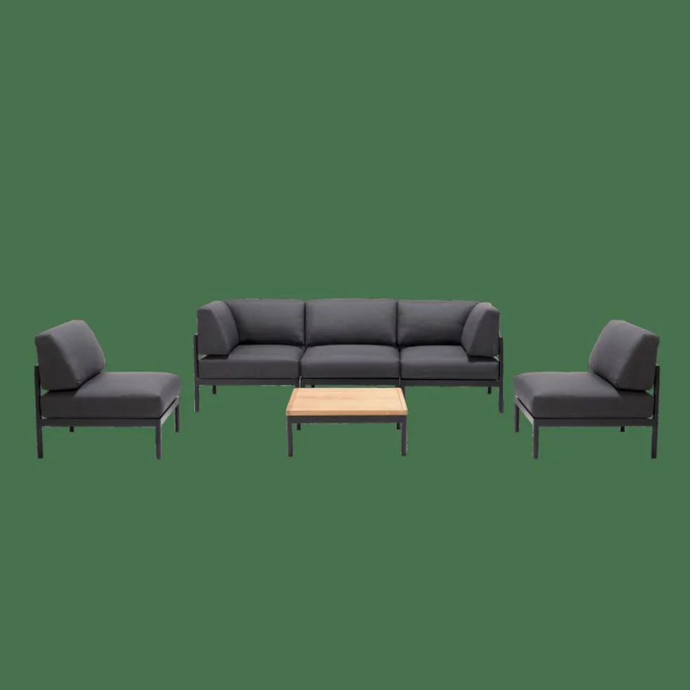 HANNA Lounge Butaca Negro
