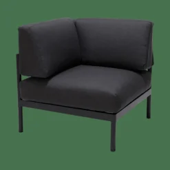 HANNA Lounge Silla Esquinera Negro