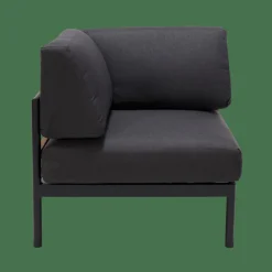 HANNA Lounge Silla Esquinera Negro