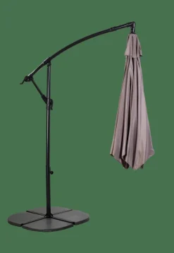 HAWAI Parasol Colgante Sin Pie Taupe