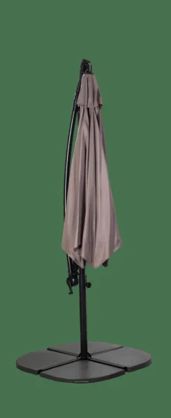 HAWAI Parasol Colgante Sin Pie Taupe