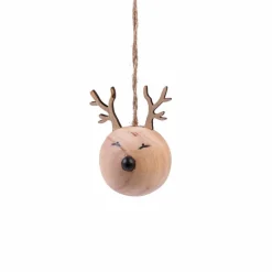 HILDA Decoración Colgante Juego De 12 Natural