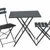 IMPERIAL Conjunto Bistro Cuadrado Negro