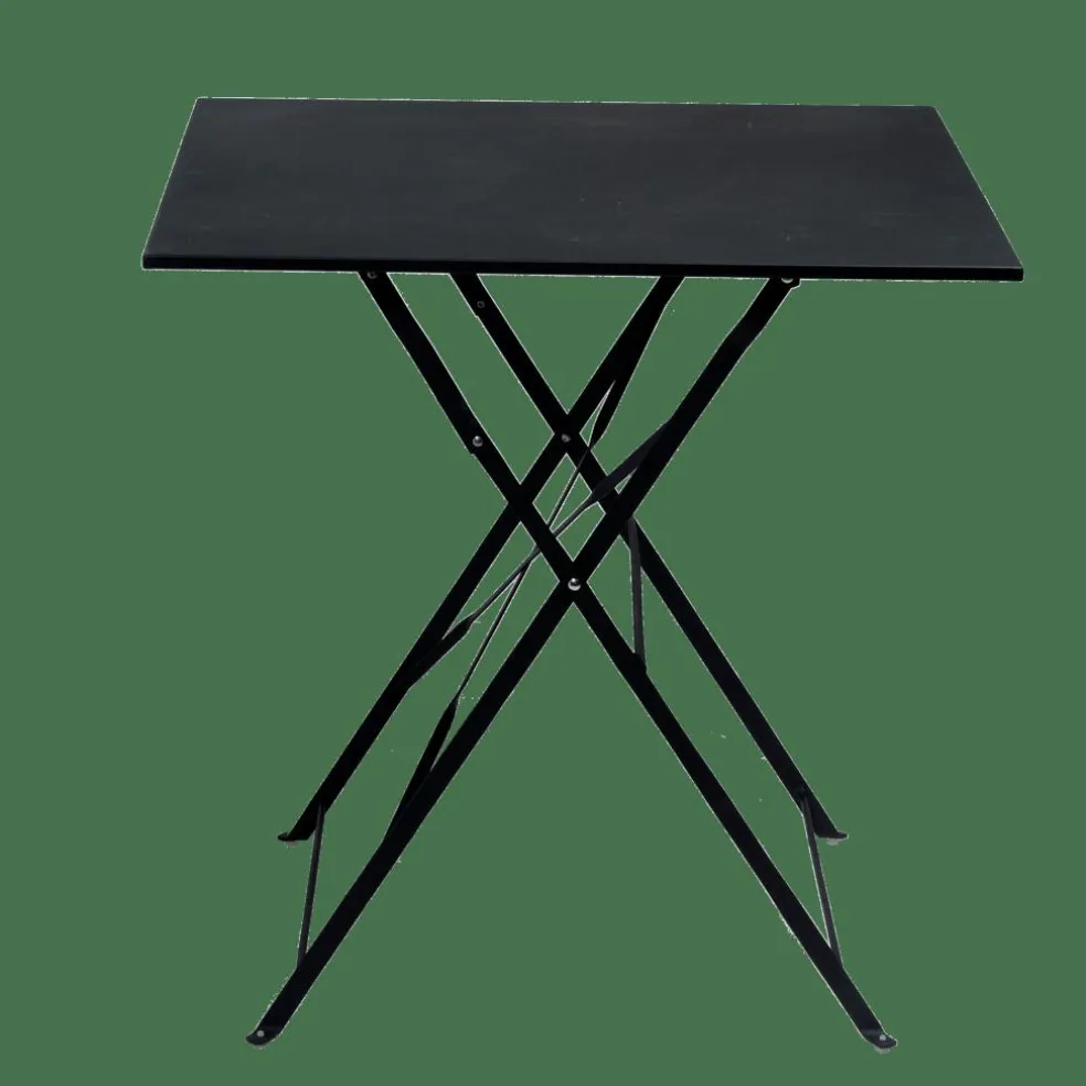 IMPERIAL Conjunto Bistro Cuadrado Negro