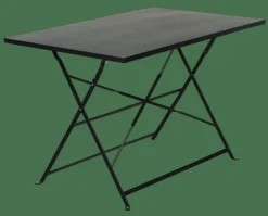 IMPERIAL Mesa Plegable Rectangular Negro