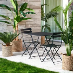 IMPERIAL Silla Plegable Negro