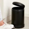 INDUSTRIA Cubo Con Pedal 5L Negro