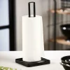 INDUSTRIA Soporte De Papel De Cocina Negro