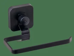 INDUSTRIA Soporte Papel Higién Con Ventosa Negro