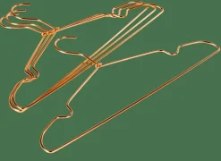 INFINITY GOLD Perchas Juego De 4 Dorado
