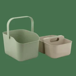 JASMIN Cubo/organizador 2 En 1 Verde