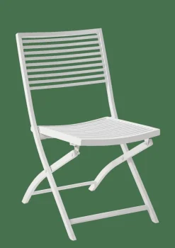 JESSE Silla Plegable Blanco, Beis