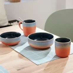 JESSIE ORANGE Taza Sin Asa Naranja