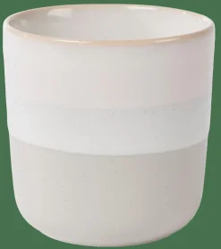 JESSIE WHITE Taza Sin Asa Blanco