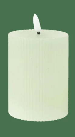 LED Vela Con Led Menta