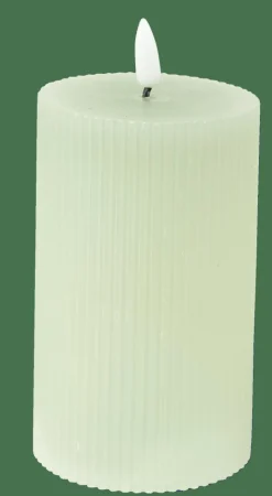 LED Vela Con Led Menta