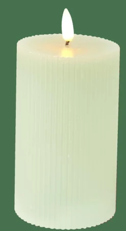 LED Vela Con Led Menta