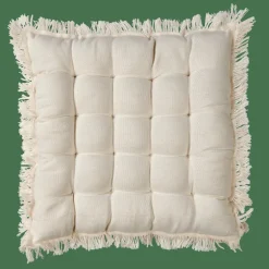 LIA Cojín De Asiento Blanco